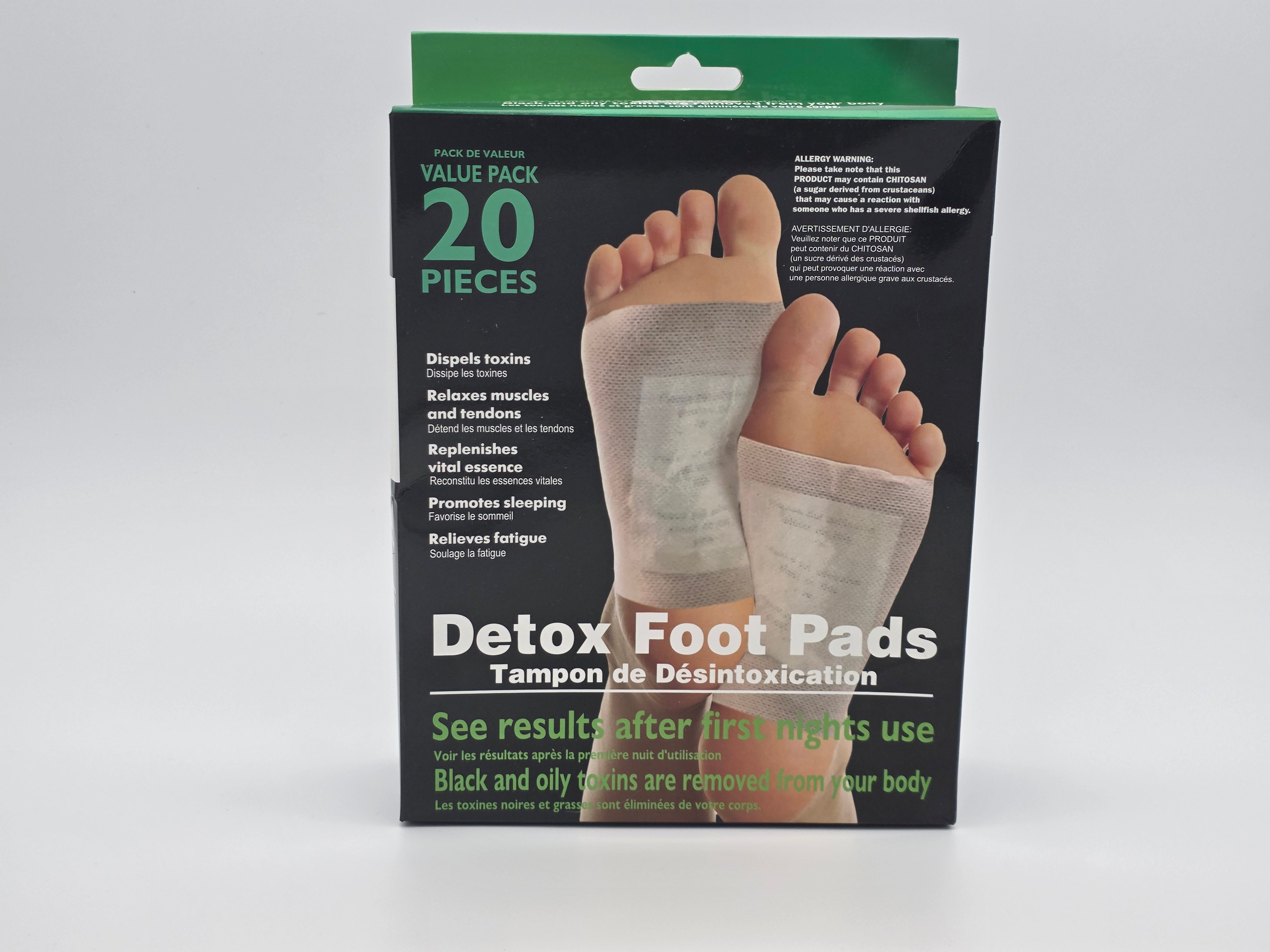 Detox Foot Pads (20-Pack)