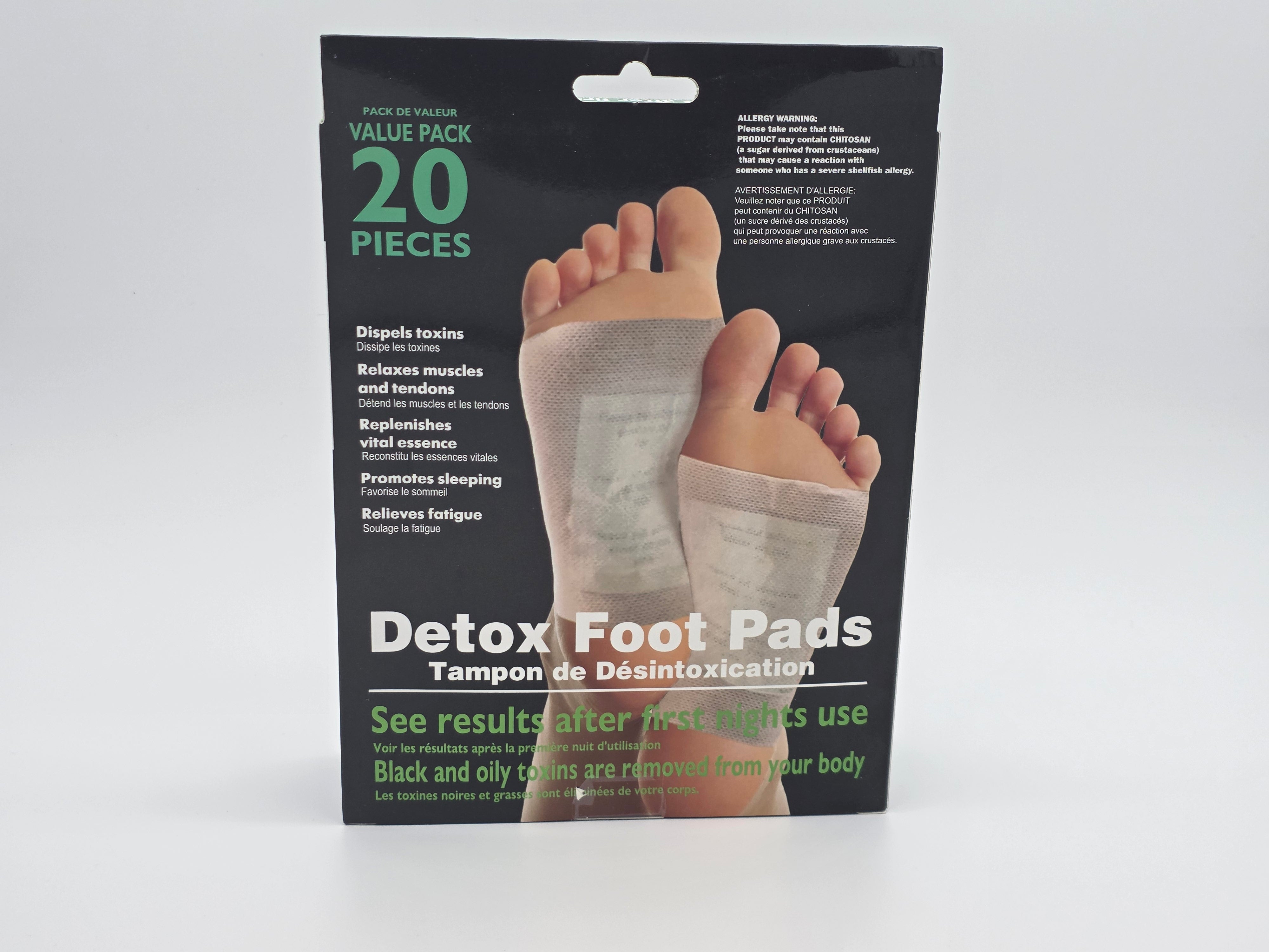 Detox Foot Pads (20-Pack)