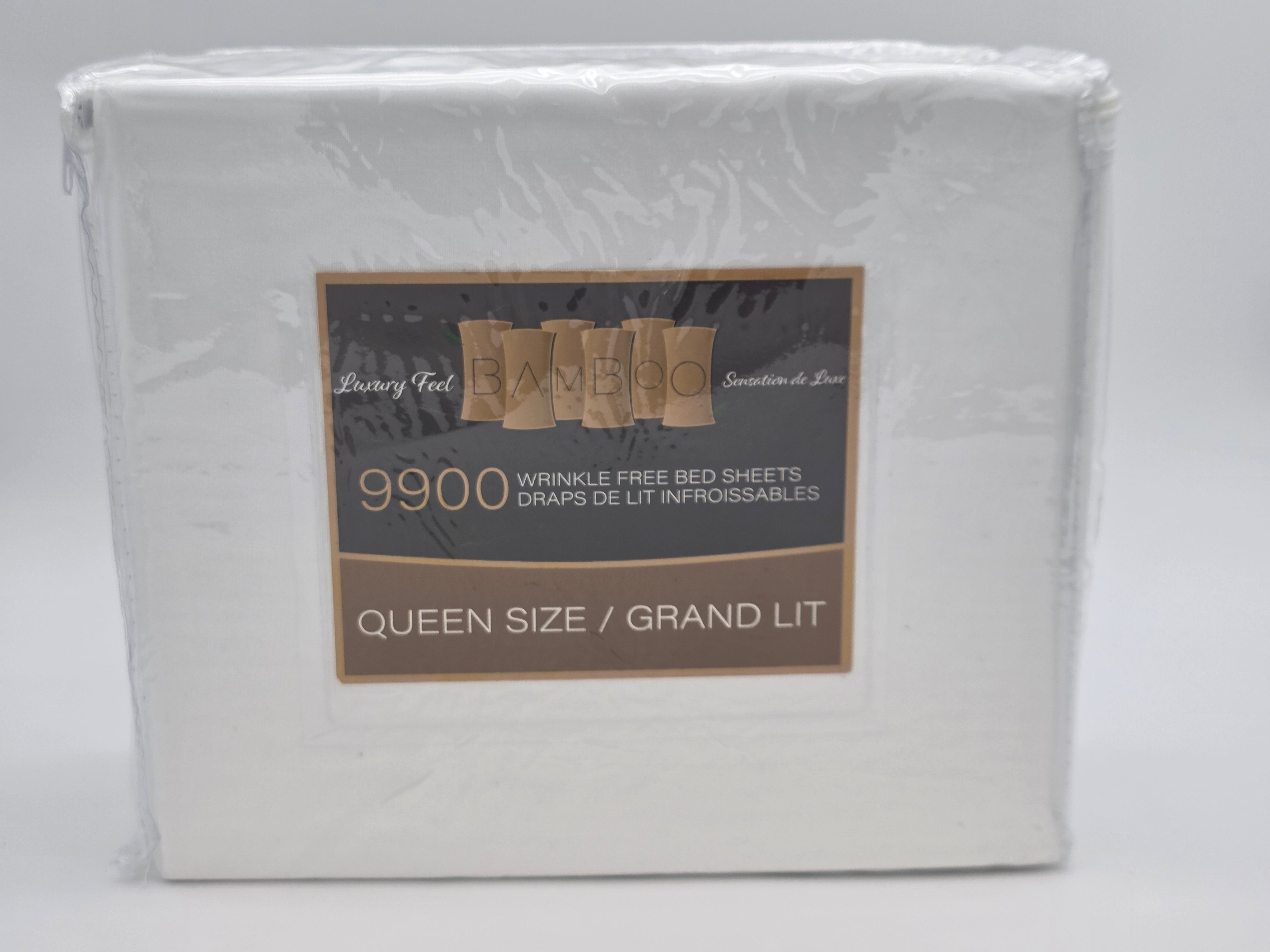 Luxury Bamboo Bed Sheet Set (Queen/King Size)