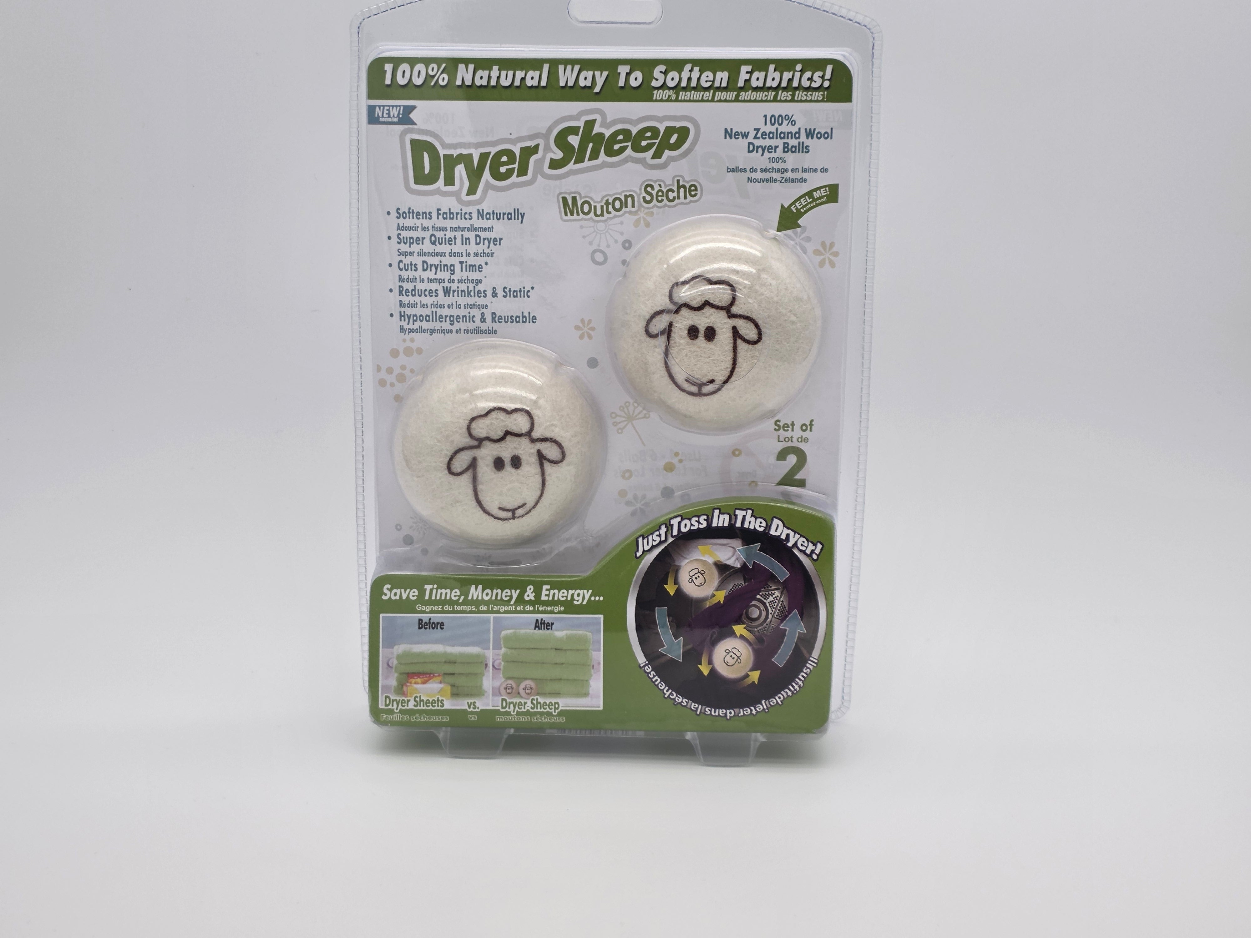 Natural Laundry Dryer Balls