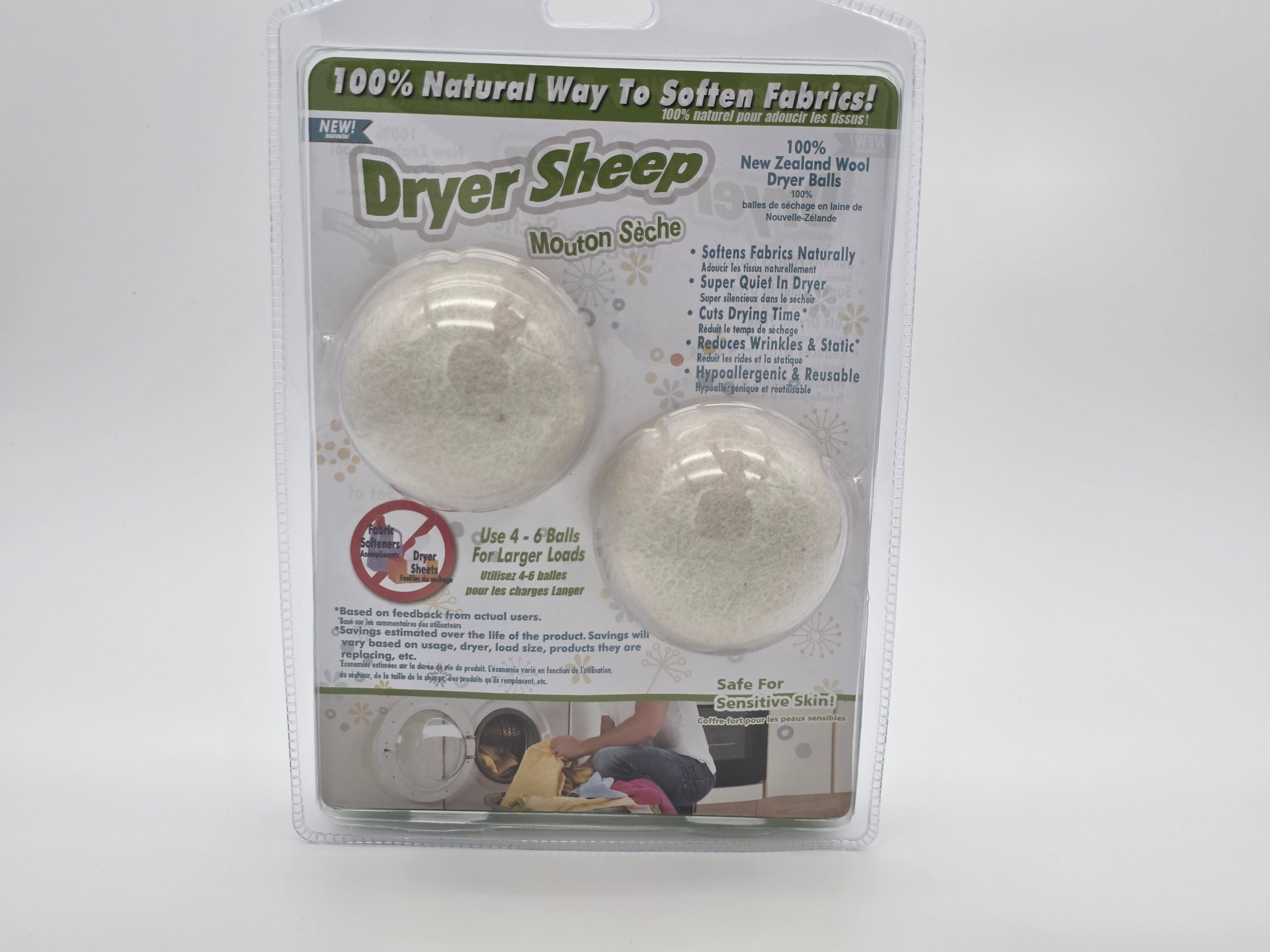 Natural Laundry Dryer Balls